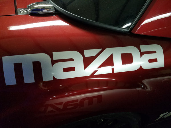 MAZDA Contingency Decals