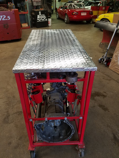 Spare Parts Cart Work Top