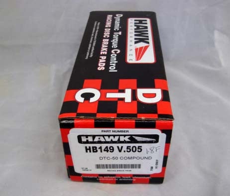 Hawk DTC-50 1.8 Fronts Pads 94-05 Miata
