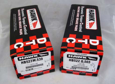 Hawk DTC-60/DTC-30 2006-2015 MX-5 Miata Brake Pads