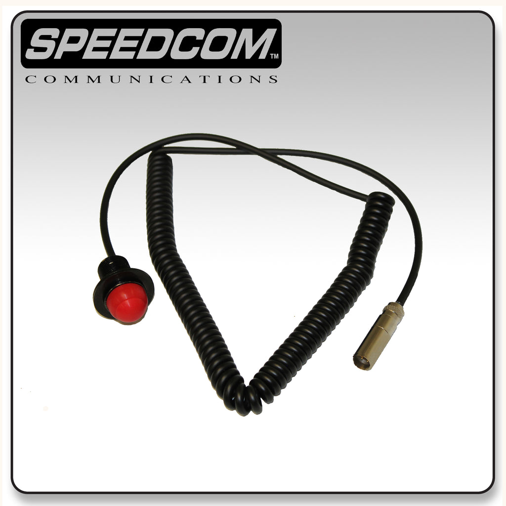 Speedcom Hole Mount Push to Talk Button