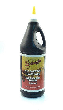 75w-90 synthetic gear lube Schaeffers Supreme Gear Lube 75W90