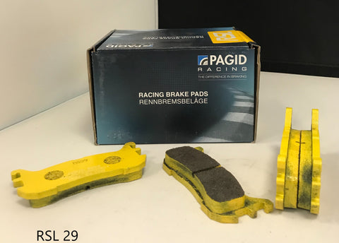 Pagid Racing Brake Pads - 1.8 Rear