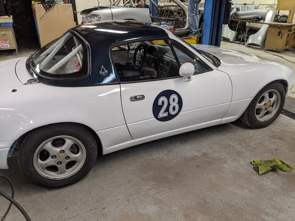 1990 Spec Miata White #28