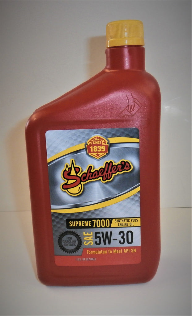 Schaeffer Super 7000 5W30 Street Oil Quart