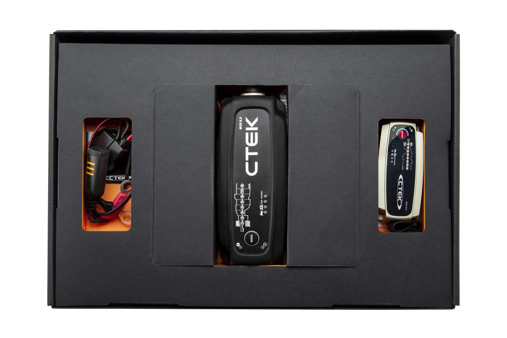 CTEK MXS 5.0 Battery Charger Cig Plug Bundle