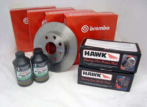 Hawk Blue - Brake & Rotor Bundle
