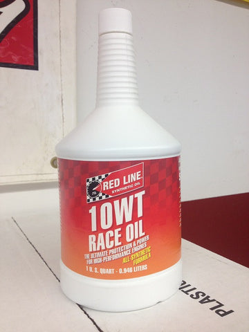 Redline 10WT Race Oil   Quart or By the Case