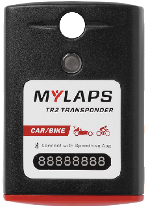 MYLAPS TR2 Direct Power Transponder - 2 year subscription