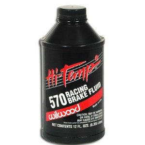 Wilwood 570 Racing Brake Fluid Hi-Temp 12 oz